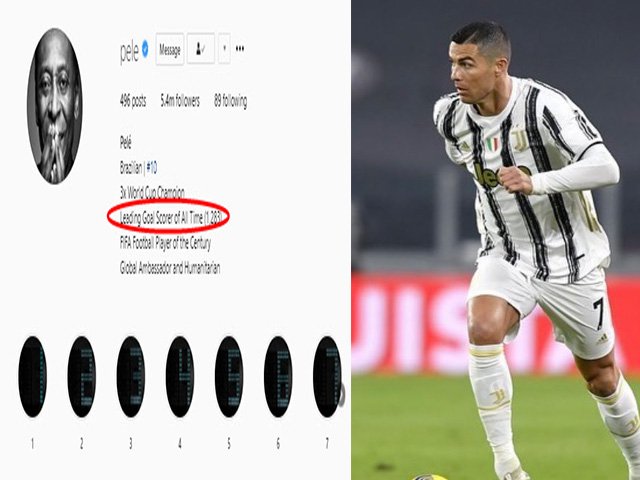 Bóng đá - Liên tục bị Ronaldo và Messi phá kỷ lục, "vua bóng đá" Pele hành động cực lạ