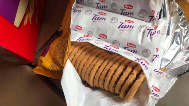 3 tấn bánh quy bị lực lượng QLTT Hà Nội phát hiện đã hết hạn sử dụng từ tháng 2/2020