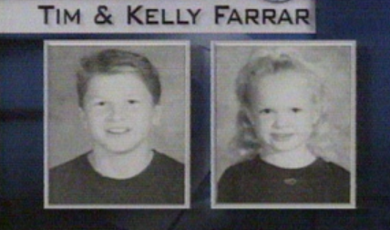 Hai nạn nhân Tim Farrar và em gái Kelly Farrar.
