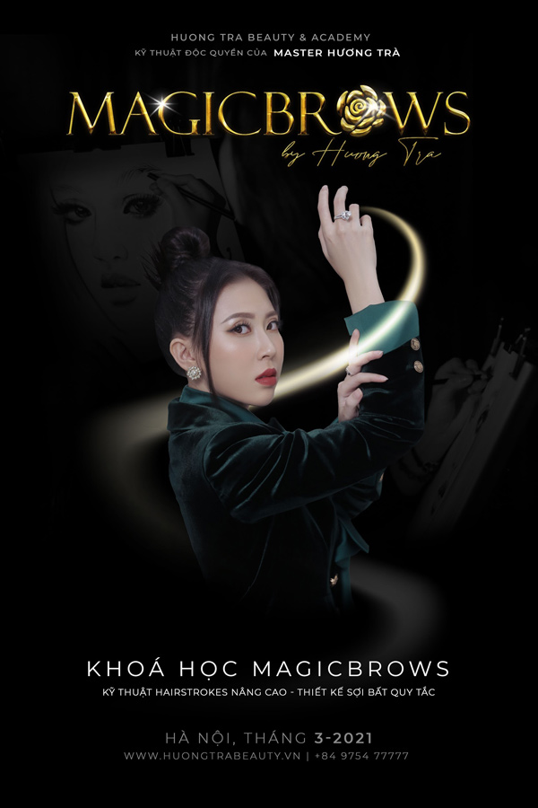 Điêu khắc chân mày MagicBrows - Nghệ thuật đến từ sự sáng tạo của Master Hương Trà - 4