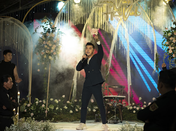 Đại gia Lâm Đồng tổ chức đám cưới "choáng ngợp" với sự đổ bộ của dàn sao Việt đình đám - 1