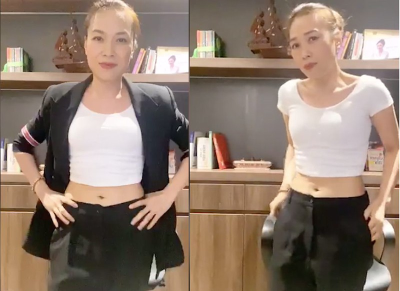 Ngay sau đó, cô đã phải live stream xin lỗi Mai Tài Phến vì tin đồn không đáng có và "vạch bụng" chứng minh&nbsp; mình không hề mang bầu.&nbsp;