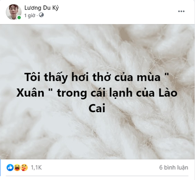 Dukytnt Lee – Tôi thấy hơi thở của mùa xuân trong cái lạnh của Lào Cai - 2