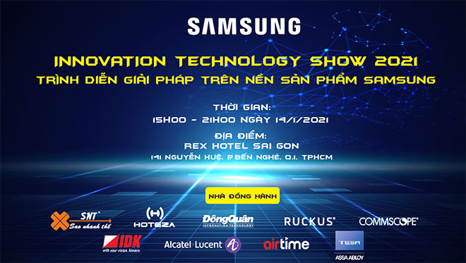 Innovation Technology Show 2021 - Trình diễn giải pháp trên nền sản phẩm Samsung - 1