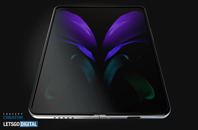 Ngỡ ngàng với ảnh concept Galaxy Z Fold 3 cực long lanh - 2