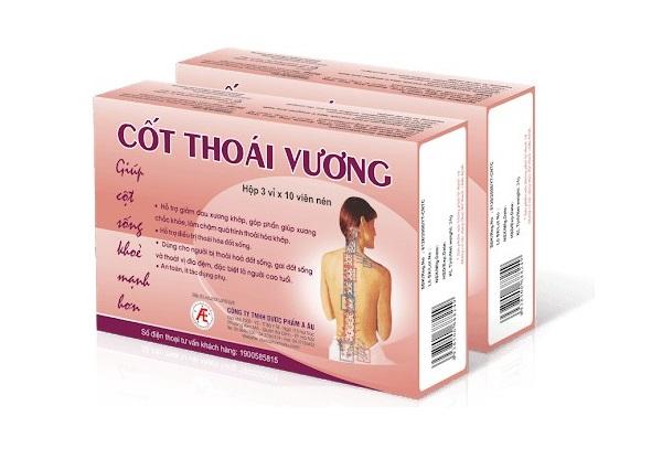 Sản phẩm giúp ông Doanh cải thiện tình trạng thoái hóa cột sống