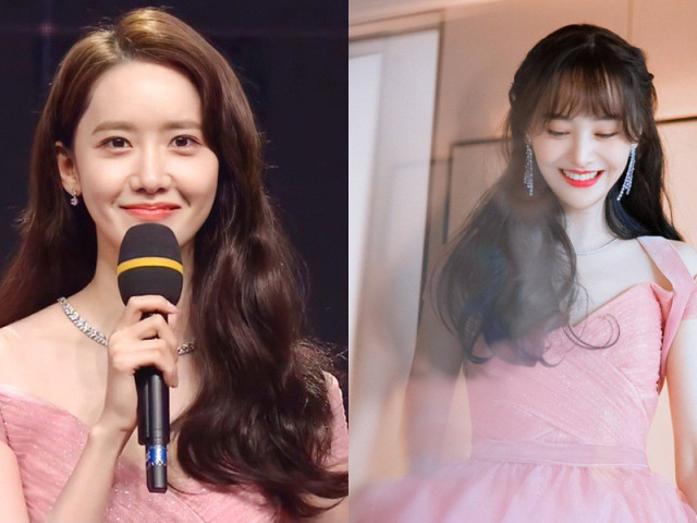 Thời trang - Mặc cùng một chiếc váy, để cùng kiểu tóc nhưng nhờ đâu Yoona vẫn trội hơn Trịnh Sảng?
