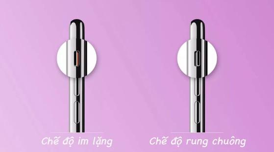 Cách tắt chế độ im lặng trên iPhone. Ảnh: MINH HOÀNG