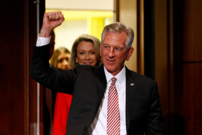 Thượng nghị sĩ Tommy Tuberville. Ảnh: AP