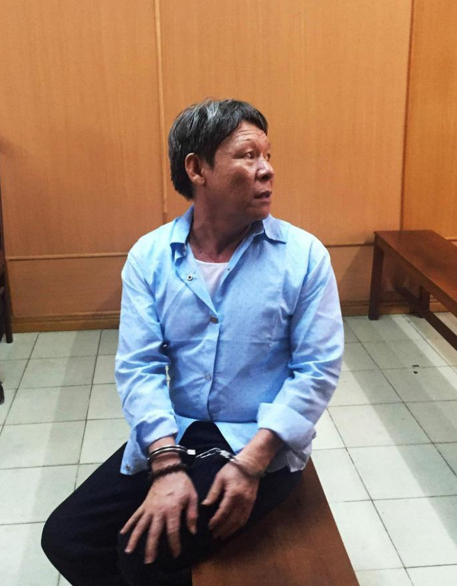 Nguyễn Minh Tân tại phiên tòa sơ thẩm