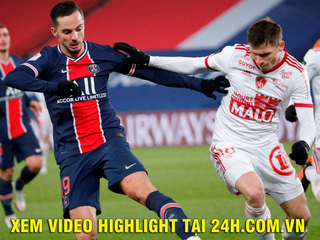 Bóng đá - Video PSG - Brest: Bước ngoặt thay người, chiến thắng đầu tiên