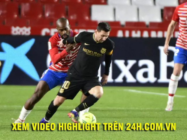 Bóng đá - Video Granada - Barcelona: "Song sát" rực sáng, 2 cựu sao Real gây họa