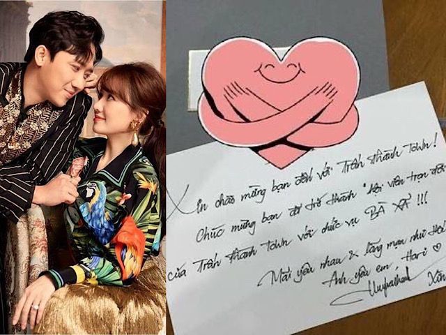 Đời sống Showbiz - Lộ thư tay của Trấn Thành thuở tán tỉnh "bông hồng lai" 5 năm trước