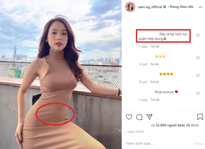 "Hot girl Việt sở hữu tài sản 50 tỷ" lộ bụng dưới với chiếc váy mỏng như không khí - 2