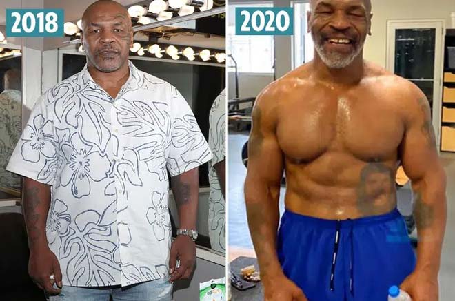 Sự thay đổi sau khi giảm cân của Tyson