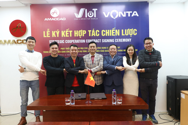 Tập đoàn AMACCAO ký kết hợp đồng hợp tác chiến lược với VIoT - 4
