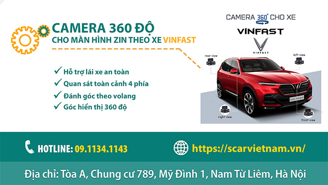 Lắp camera 360 cho xe Vinfast - Chọn sao cho đúng, khỏi phí tiền? - 3