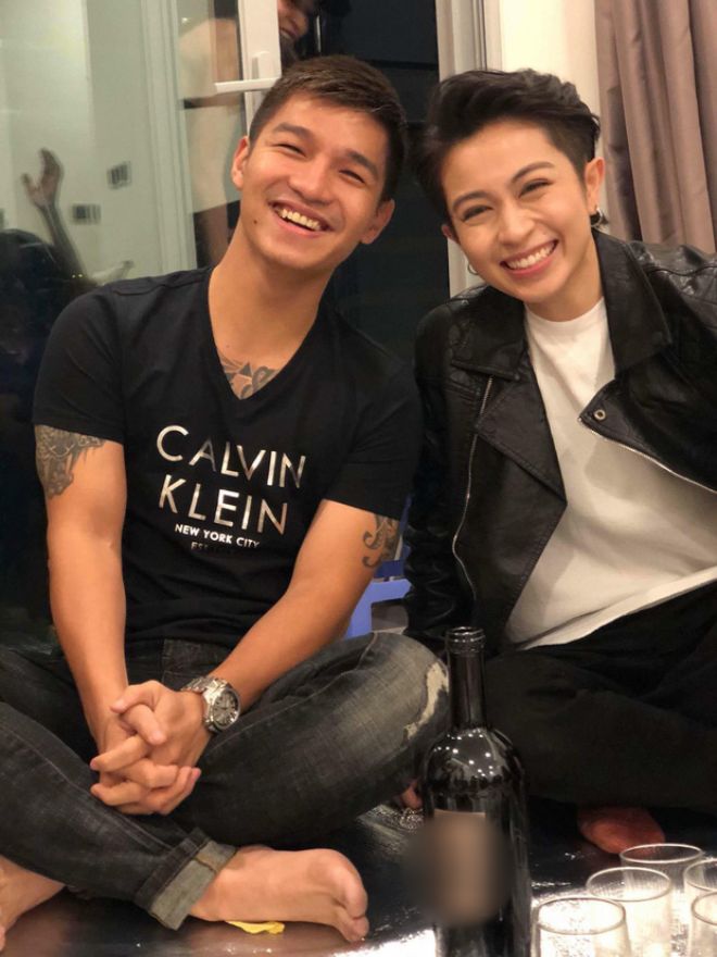 Gil Lê và Cường Seven nhiều lần thân thiết với nhau 
