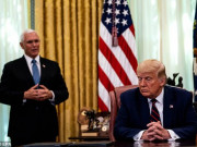 Thế giới - Ông Trump và Phó tướng Pence gặp nhau giữa tin đồn "cạch mặt", phản ứng thế nào?