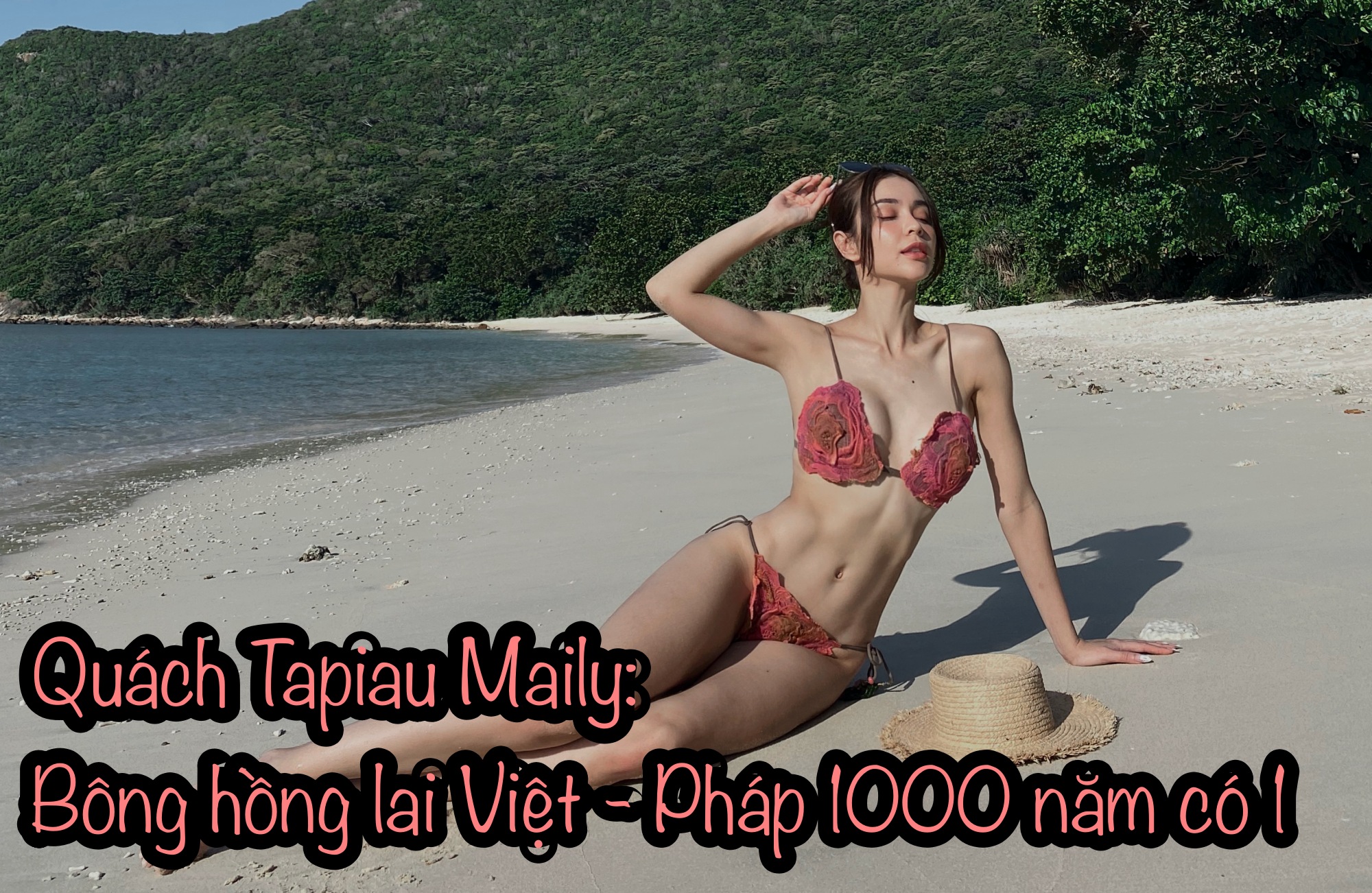 &#34;Bông hồng lai&#34; Việt - Pháp sở hữu bộ sưu tập bikini đồ sộ - 1