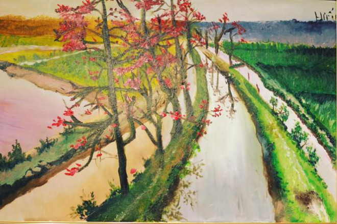 Sáu trẻ tự kỷ bày tranh triển lãm&nbsp;