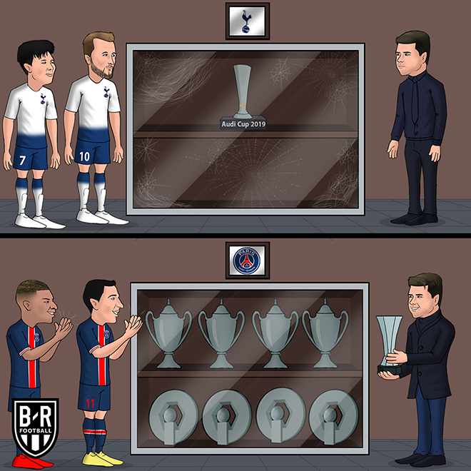 Gia nhập PSG chỉ sau ít ngày HLV Pochettino có ngay danh hiệu đầu tiên.