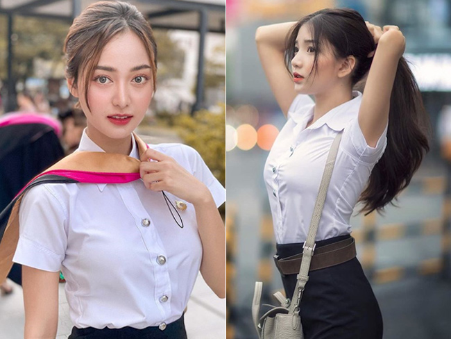 Pornsawan Phusua được mệnh danh là "thiếu nữ mặc đồng phục được ái mộ nhất Thái Lan". Cô nổi tiếng với loạt ảnh diện đồng phục học sinh khoe vẻ đẹp ngây thơ, trong trẻo. 
