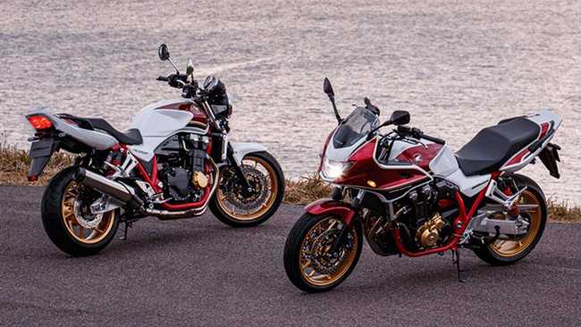 CB1300 Super Four 2021 có giá bán 12.360 euro (350 triệu đồng), CB1300 Super Bol D’Or 2021 là 13.240 euro (375 triệu đồng)
