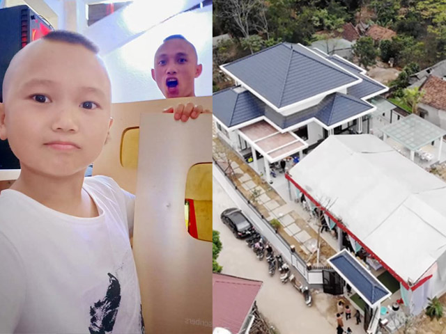 Đời sống Showbiz - Sau clip gây phẫn nộ, anh em Tam Mao lại gây choáng với biệt thự "to nhất làng"