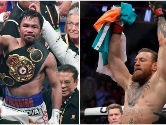 Trận đấu võ kinh điển: McGregor xác nhận đấu Pacquiao năm 2021