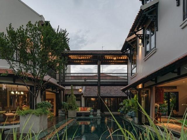 Kinh doanh - Đã mắt ngắm ngôi nhà 400m2 ở TPHCM được thiết kế như biệt thự cổ