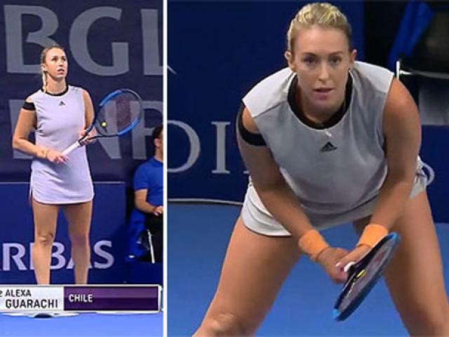 Thể thao - Kiều nữ tennis diện trang phục lạ thi đấu: Khởi đầu vất vả năm 2021