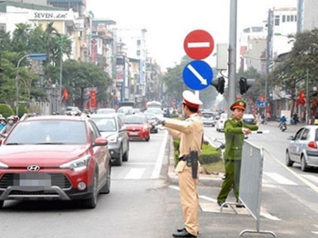 Nhiều tuyến đường ở Hà Nội bị tạm cấm trong thời gian diễn ra Đại hội đại biểu toàn quốc lần thứ XIII của Đảng (Ảnh minh họa)
