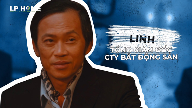Hoài Linh trong vai ông Linh – Tổng giám đốc công ty bất động sản.