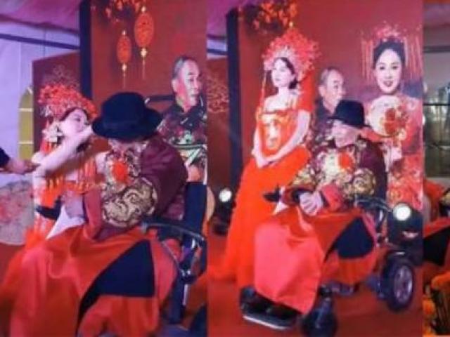 Bạn trẻ - Cuộc sống - Cụ ông 80 tuổi, ngồi xe lăn vẫn cưới được vợ trẻ 38, ai cũng tò mò "nơi tình yêu bắt đầu"
