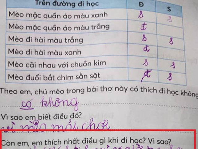 Giáo dục - du học - Nhận được câu hỏi "vô tủ", cậu học trò hồn nhiên bày tỏ "nỗi lòng" khiến cô giáo "ngã ngửa"
