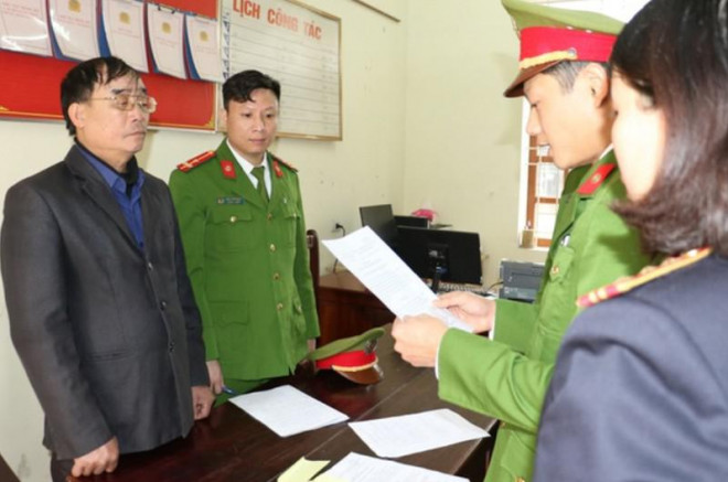 Bị can Trần Công Oanh. 