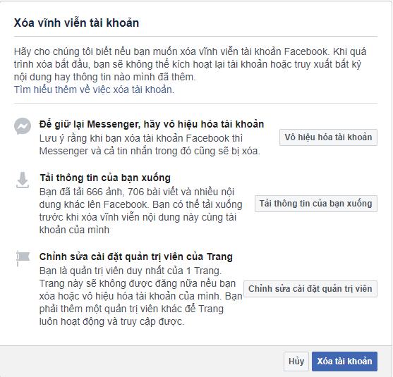 Hướng dẫn cách xoá nick Facebook vĩnh viễn một cách nhanh nhất - 1