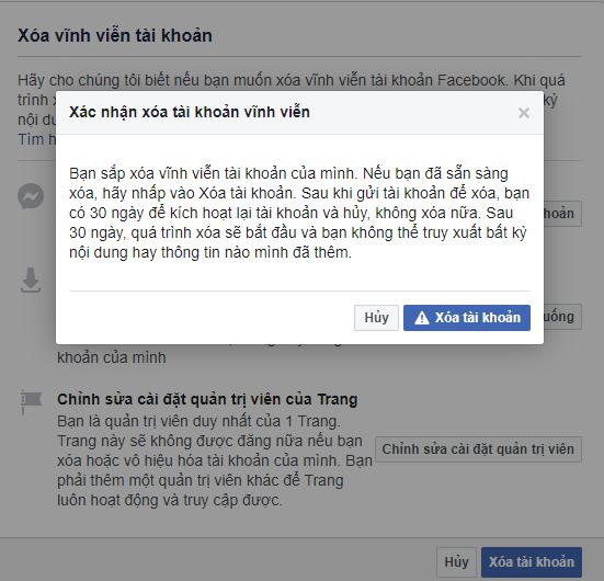 Hướng dẫn cách xoá nick Facebook vĩnh viễn một cách nhanh nhất - 3