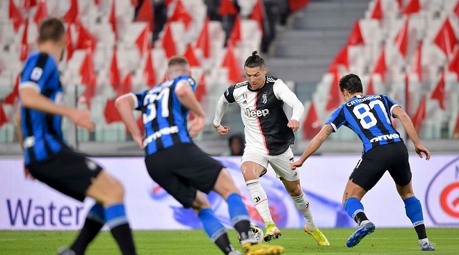 Ronaldo sẽ là niềm hy vọng số 1 của Juventus trong trận derby Italia