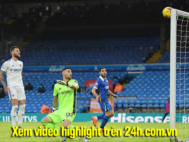 Bóng đá - Video Leeds United - Brighton: "Ác mộng cũ" tái hiện, không thoát khỏi dớp