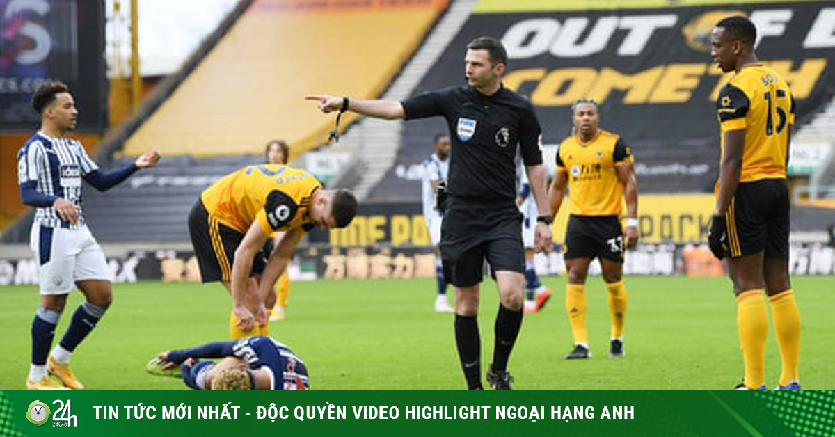 Video Wolves - West Brom: Đòn đau bất ngờ, 5 phút ngược dòng (H1)