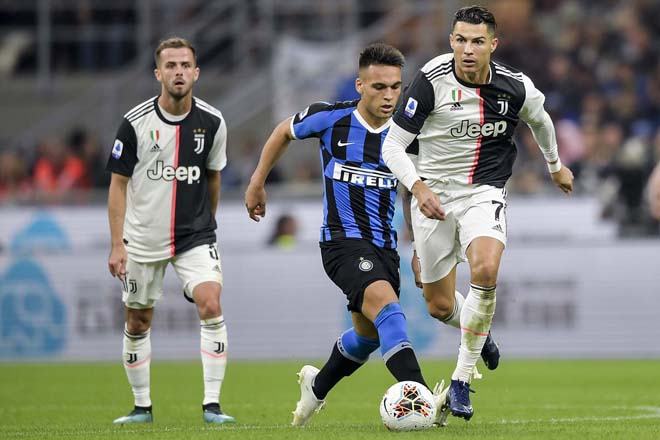 Trực tiếp bóng đá Inter Milan - Juventus: Ronaldo - Morata đối đầu Lukaku - Martinez - 9