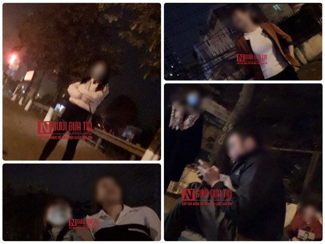 Dù làm bất kể việc riêng gì nhưng điểm chung của những "cô gái vẫy" này là liên tục hướng ánh mắt ra đường để tìm kiếm "khách hàng".