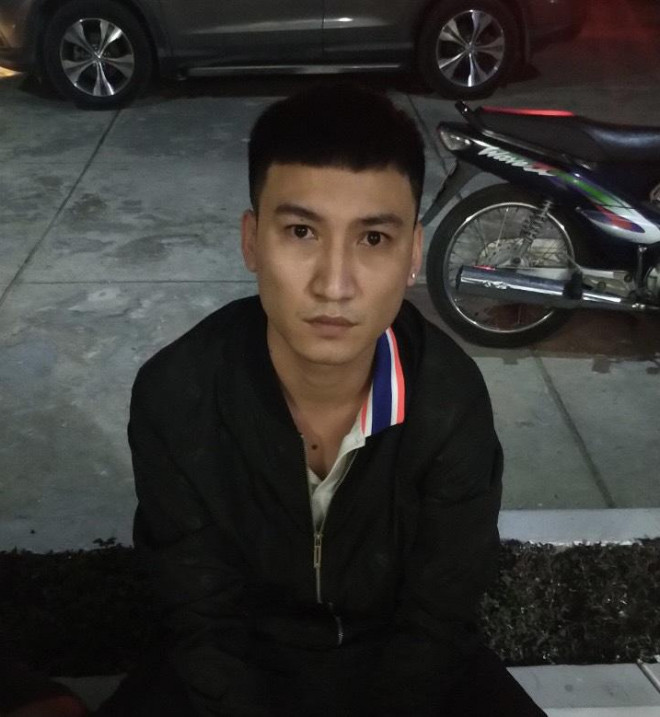 Ngô Xuân Quyền khi bị bắt giữ