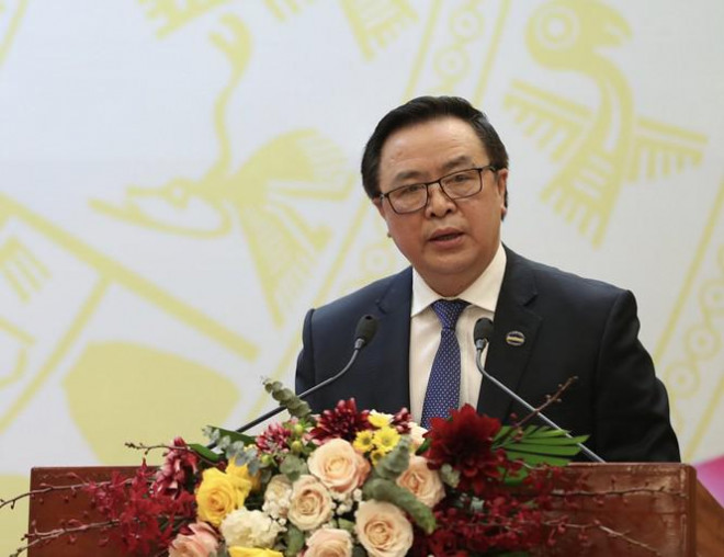 Ông Hoàng Bình Quân, Trưởng Ban Đối ngoại Trung ương (ảnh Như Ý)