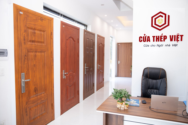 Những ưu điểm của cửa thép vân gỗ tại Cửa Thép Việt - 1