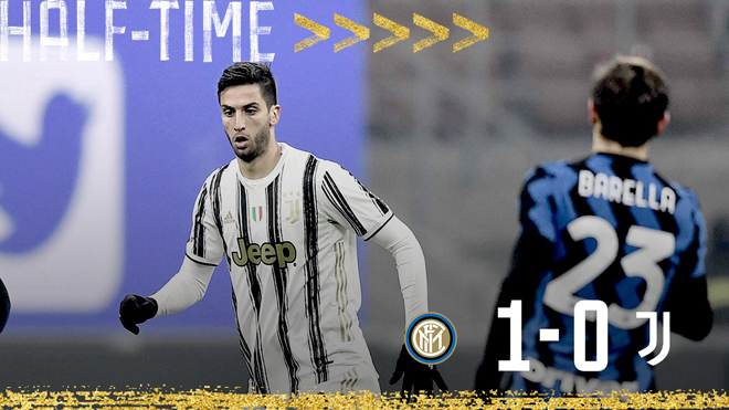 Trực tiếp bóng đá Inter Milan - Juventus: Thế trận bế tắc (Hết giờ) - 16