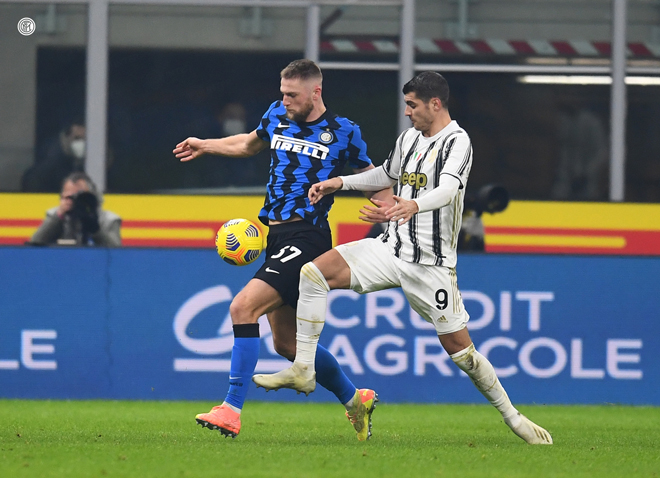 Trực tiếp bóng đá Inter Milan - Juventus: Thế trận bế tắc (Hết giờ) - 20
