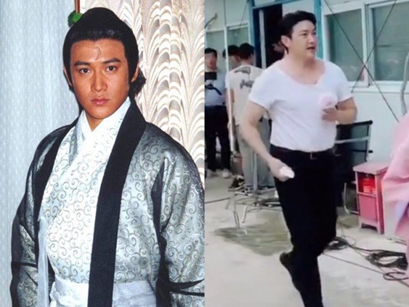 "Bao Công" Lục Nghị cũng béo lên trông thấy khi bước sang độ tuổi hơn 40.